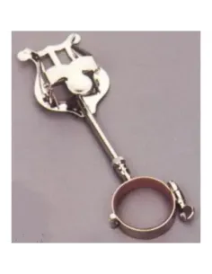 Atril de Marcha Oboe Obrac 1213 Con Bisagra Níquel 2