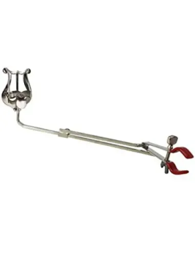 Atril Flauta Travesera AWM 513-N Níquel Largo Regulable Pinza