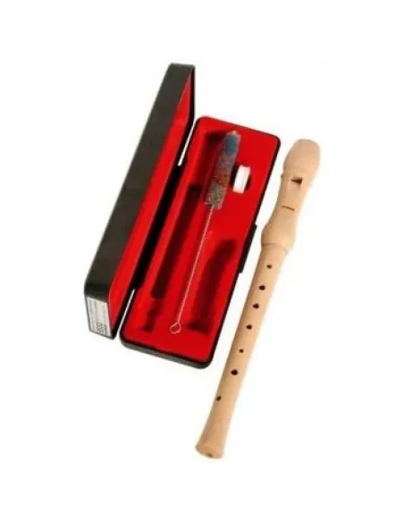 Flauta Hohner 9533 Madera Arce Digitación Alemana 2 Piezas