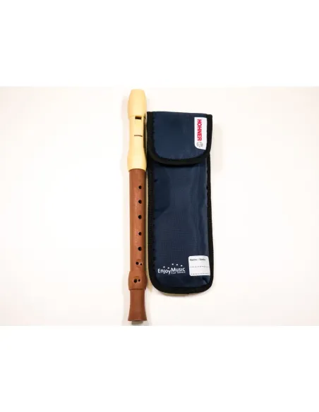 Flauta Hohner Mixta Boquilla Marfil Digitación Barroca 2P 9586-0