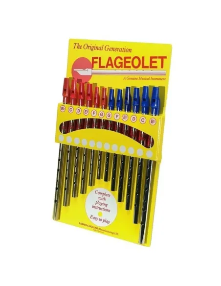 Expositor completo Flauta Flageolet