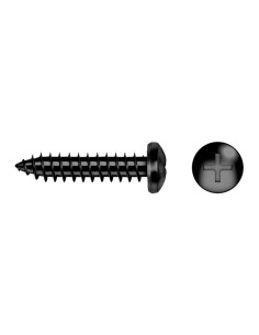 Tornillo Corona Clavijero Negro