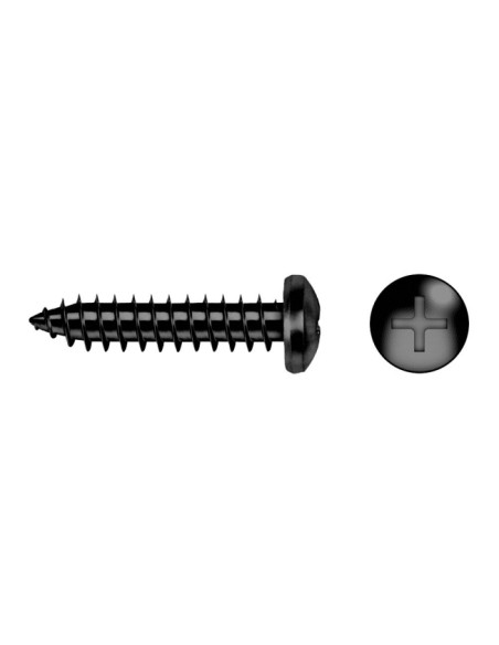Tornillo Corona Clavijero Negro