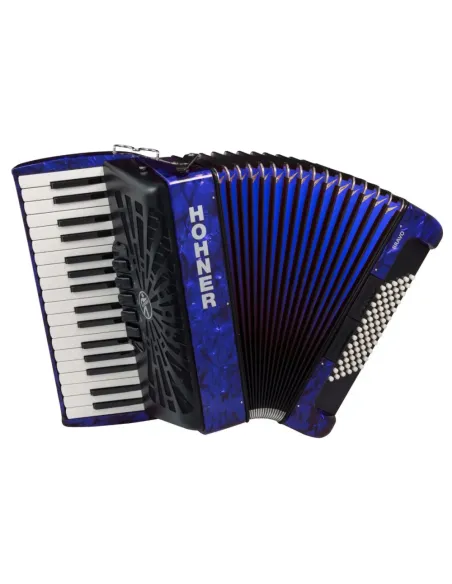 Acordeón Hohner Bravo III 72 A16641 Azul