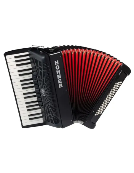 Acordeón Hohner Bravo III 80 A40421 Negro