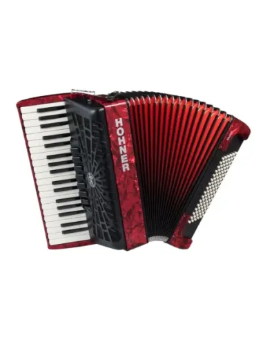 Acordeón Hohner Bravo III 96 A16732 Rojo