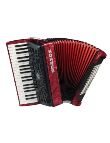Acordeón Hohner A40831 Bravo III 120 Rojo
