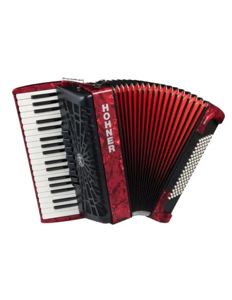 Acordeón Hohner A40831 Bravo III 120 Rojo