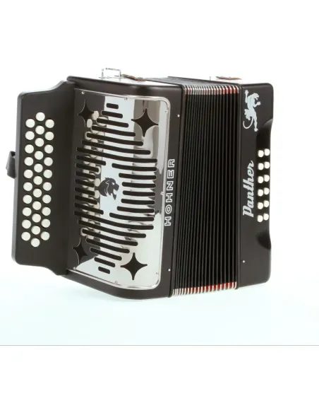 Acordeón Hohner A-4800-GCF Panther Negro mate (Outlet)