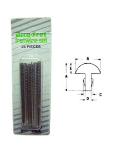 Caja 24 Trastes Dunlop 6150 Tipo Acustica