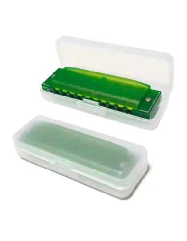 Armónica Hohner Translucent Verde Hardcase 20V M5253 (C)