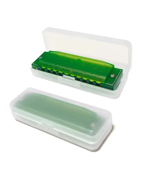 Armónica Hohner Translucent Verde Hardcase 20V M5253 (C)