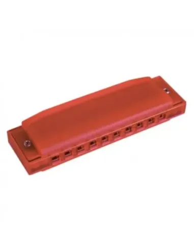 Armónica Hohner Translucent Roja Hardcase 20V M5254 (C)