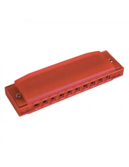 Armónica Hohner Translucent Roja Hardcase 20V M5254 (C)