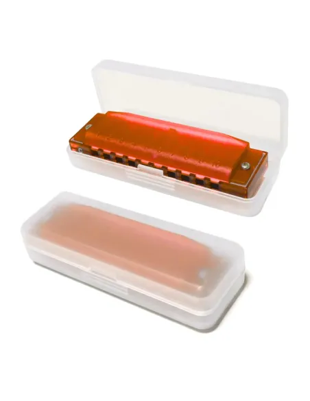 Armónica Hohner Translucent Roja Hardcase 20V M5254 (C)
