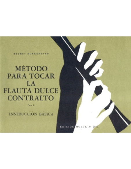 Método Flauta Alto Moeck Monkemeyer