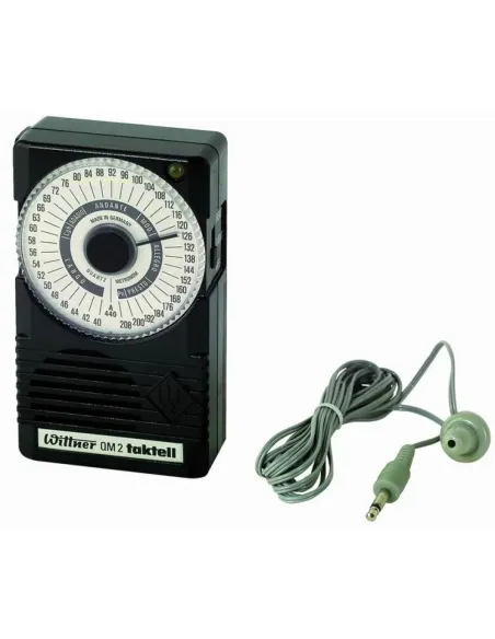 Metrónomo Wittner Quartz QM-2 861161 Negro
