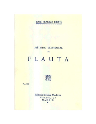 Método Flauta Travesera Franco Ribate