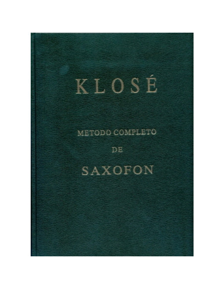 Método Saxofon Klose