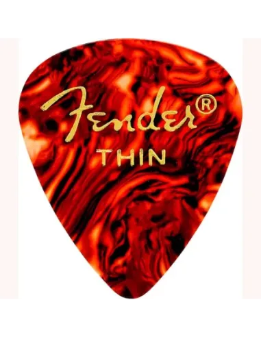 Púa Fender 198-0351-100 Tortoise Shell Thin