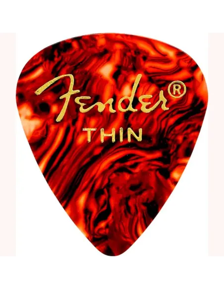 Púa Fender 198-0351-100 Tortoise Shell Thin