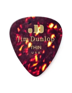 Bolsa 72 Púas Dunlop 483-R Shell Classics Thin