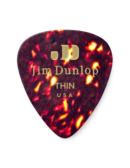 Bolsa 72 Púas Dunlop 483-R Shell Classics Thin