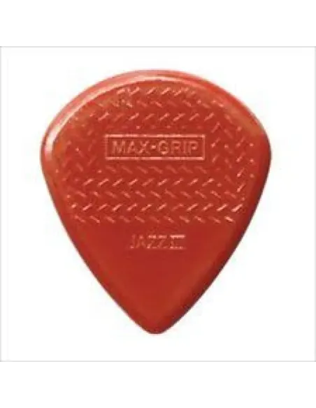 Bolsa 6 Púas Dunlop 471-P3N Nylon Jazz Max Grip Roja