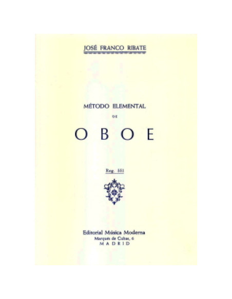 Método Oboe Franco Ribate