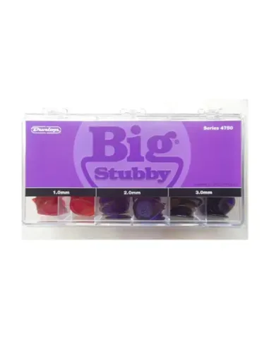 Caja 144 Púas Dunlop 4750 Big Stubby