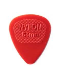 Bolsa 72 Púas Dunlop 443R-053 Nylon Midi Standard 0.53mm
