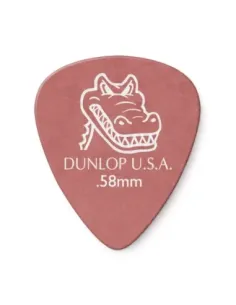 Bolsa 72 Púas Dunlop 417R-058 Gator Grip 0.58mm