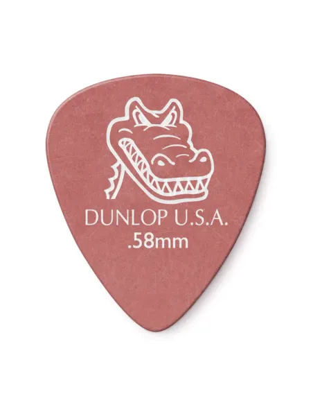 Bolsa 72 Púas Dunlop 417R-058 Gator Grip 0.58mm