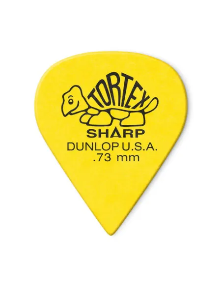 Bolsa 72 Púas Dunlop 412R-073 Tortex Sharp 0.73mm
