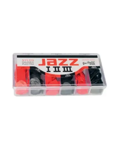 Caja 144 Púas Dunlop 4700 Nylon Jazz