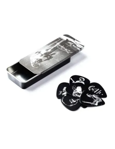 Lata 12 Púas Dunlop JHPT-06M Jimi Hendrix Silver Portrait 2