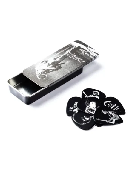 Lata 12 Púas Dunlop JHPT-06M Jimi Hendrix Silver Portrait 2