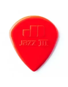 Bolsa 24 Púas Dunlop 47R3N Nylon Jazz Sharp Roja 1.38mm