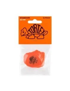 Bolsa 12 Púas Dunlop 418P-060 Tortex Standard 0.60mm Pickers