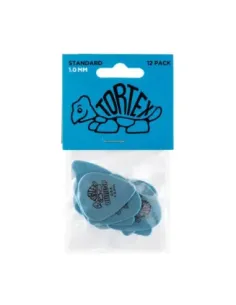 Bolsa 12 Púas Dunlop 418P-100 Tortex Standard 1.00mm Pickers