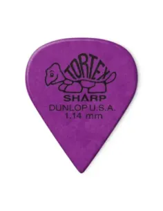 Bolsa 72 Púas Dunlop 412R-114 Tortex Sharp 1.14mm