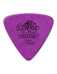 Bolsa 72 Púas Dunlop 431R-114 Tortex Triangle 1.14mm