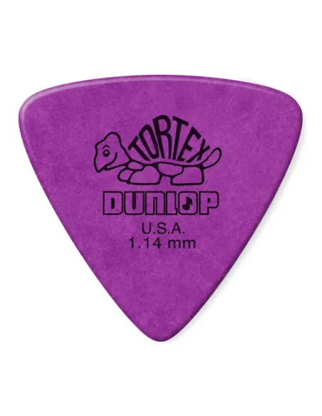 Bolsa 72 Púas Dunlop 431R-114 Tortex Triangle 1.14mm