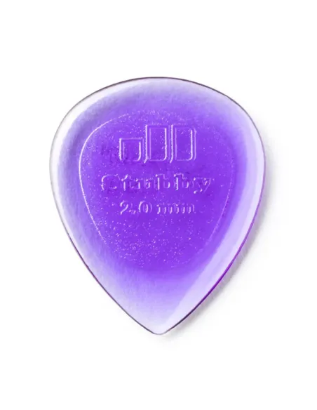 Bolsa 24 Púas Dunlop 474R-200 Stubby 2.00mm