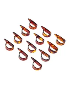 Bolsa 12 Púas Dunlop 9022-R Dedal Shell Medium