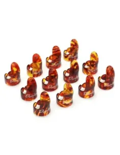 Bolsa 12 Púas Dunlop 9010-R Uña Shell Medium