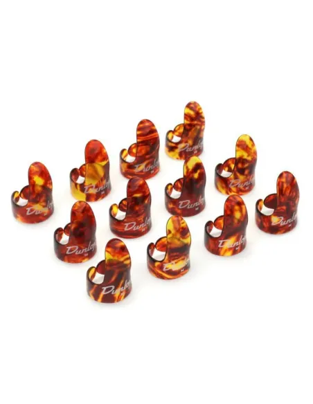 Bolsa 12 Púas Dunlop 9010-R Uña Shell Medium