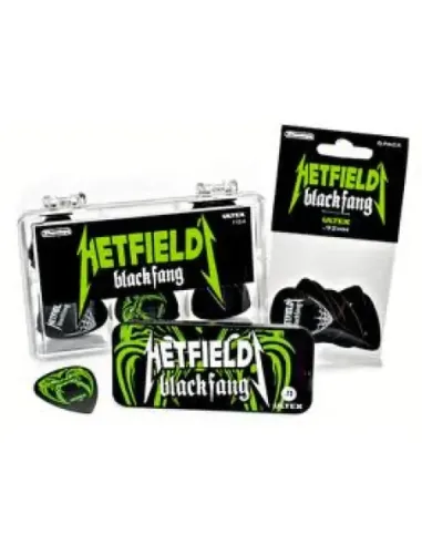 Caja 108 Púas Dunlop PH-1120 Hetfield Black Fang