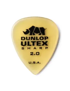 Bolsa 72 Púas Dunlop 433R-200 Ultex Sharp 2.00mm