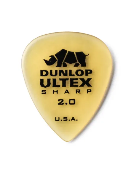 Bolsa 72 Púas Dunlop 433R-200 Ultex Sharp 2.00mm